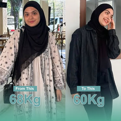 hasil diet febby yang turun 8kg