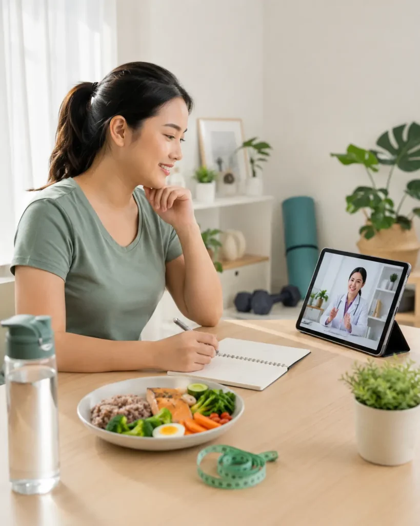 Konsultasi diet overweight bersama dokter spesialis gizi drSlimming.id